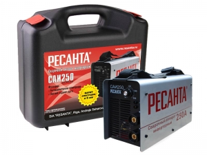 Сварочный инвертор Ресанта САИ-250 кейс