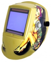 Маска сварщика хамелеон Vita WH 9801 с девушкой
